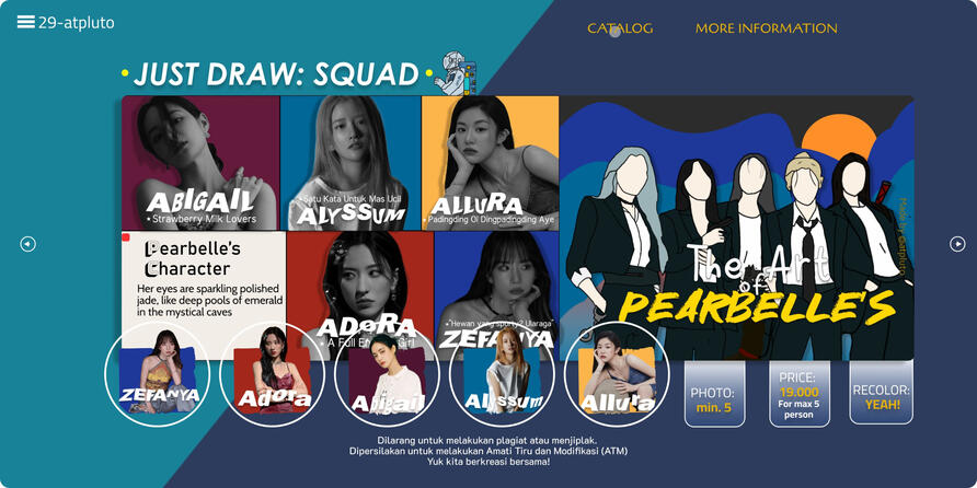 JUST DRAW / Squad - Couple - Individu